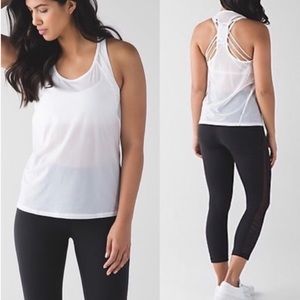 New Lululemon sunshine tank Size 6